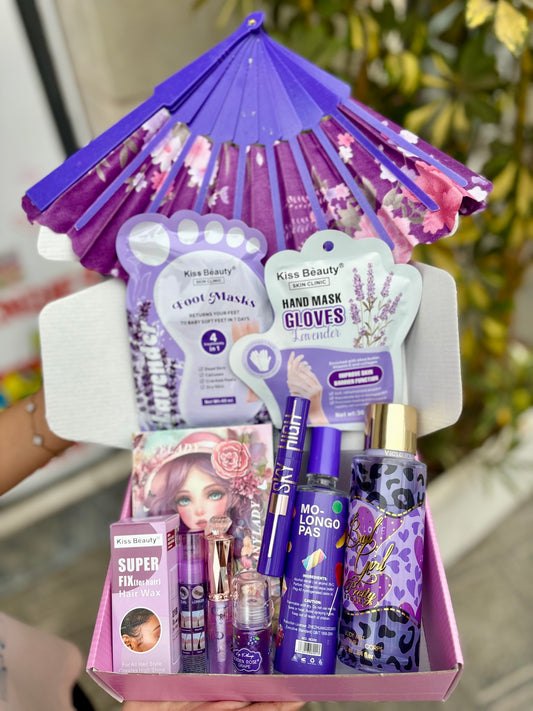 Purple summer box everything girly - girlzbox