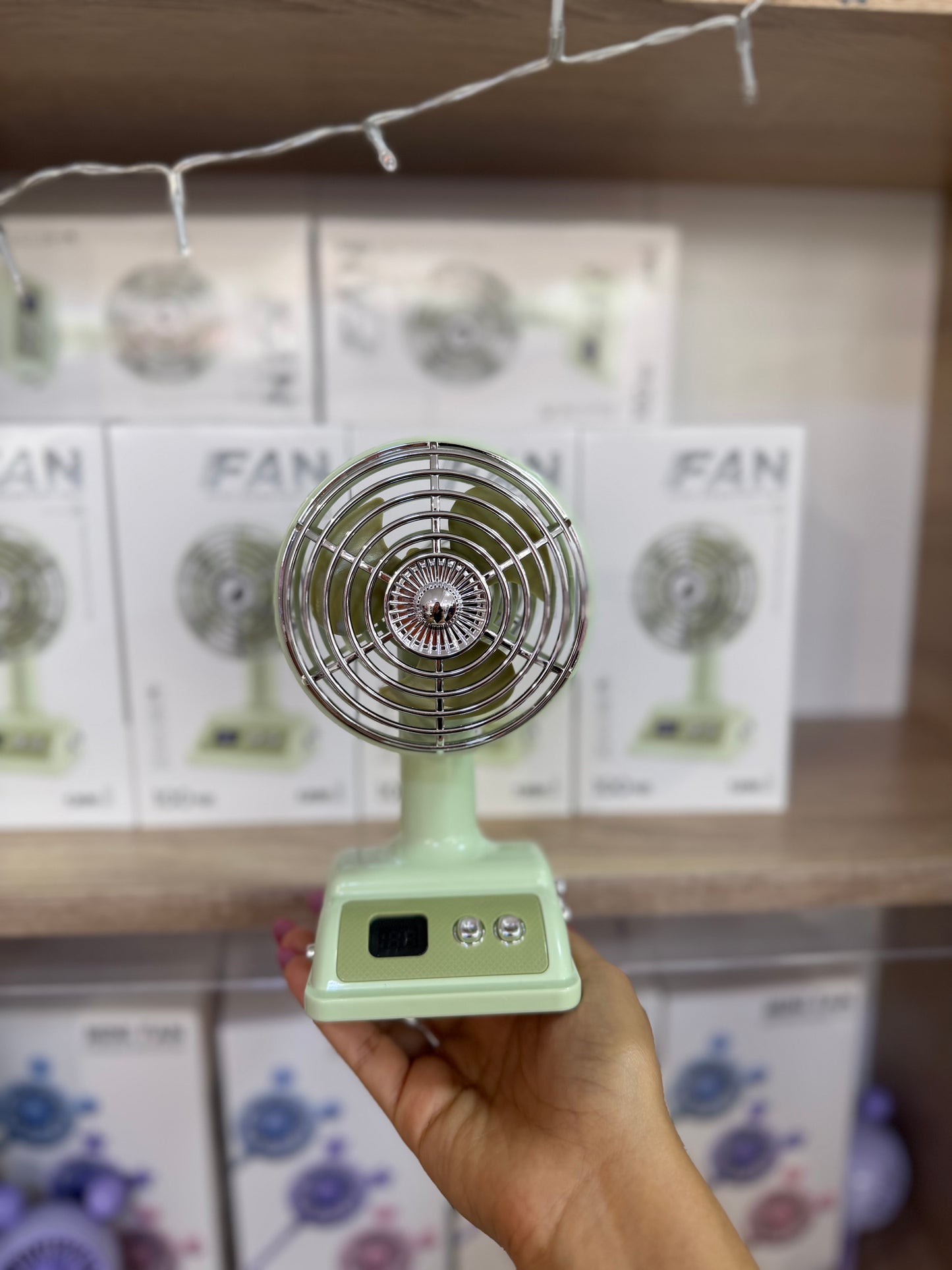 Ventilateur grand électrique classiques portable - Girlzbox