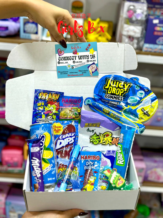 Blue boys box candy - Girlzbox