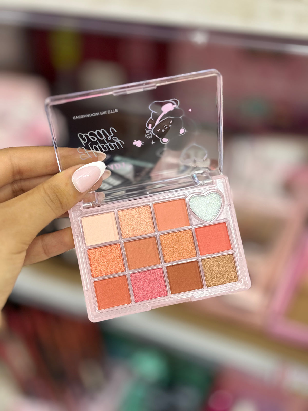 Palette fards à paupières 12couleurs - Girlzbox