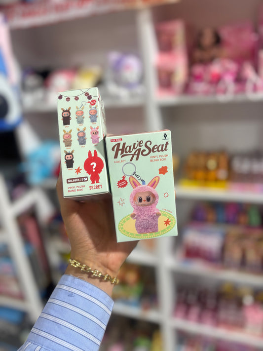 Labubu blind box surprise porte clé jouet