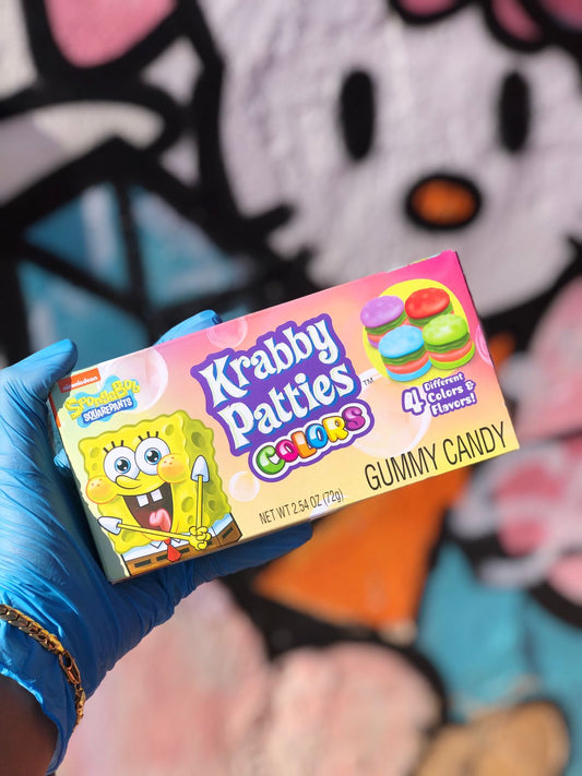 Krabby patties colors candy bonbon gummy - Girlzbox