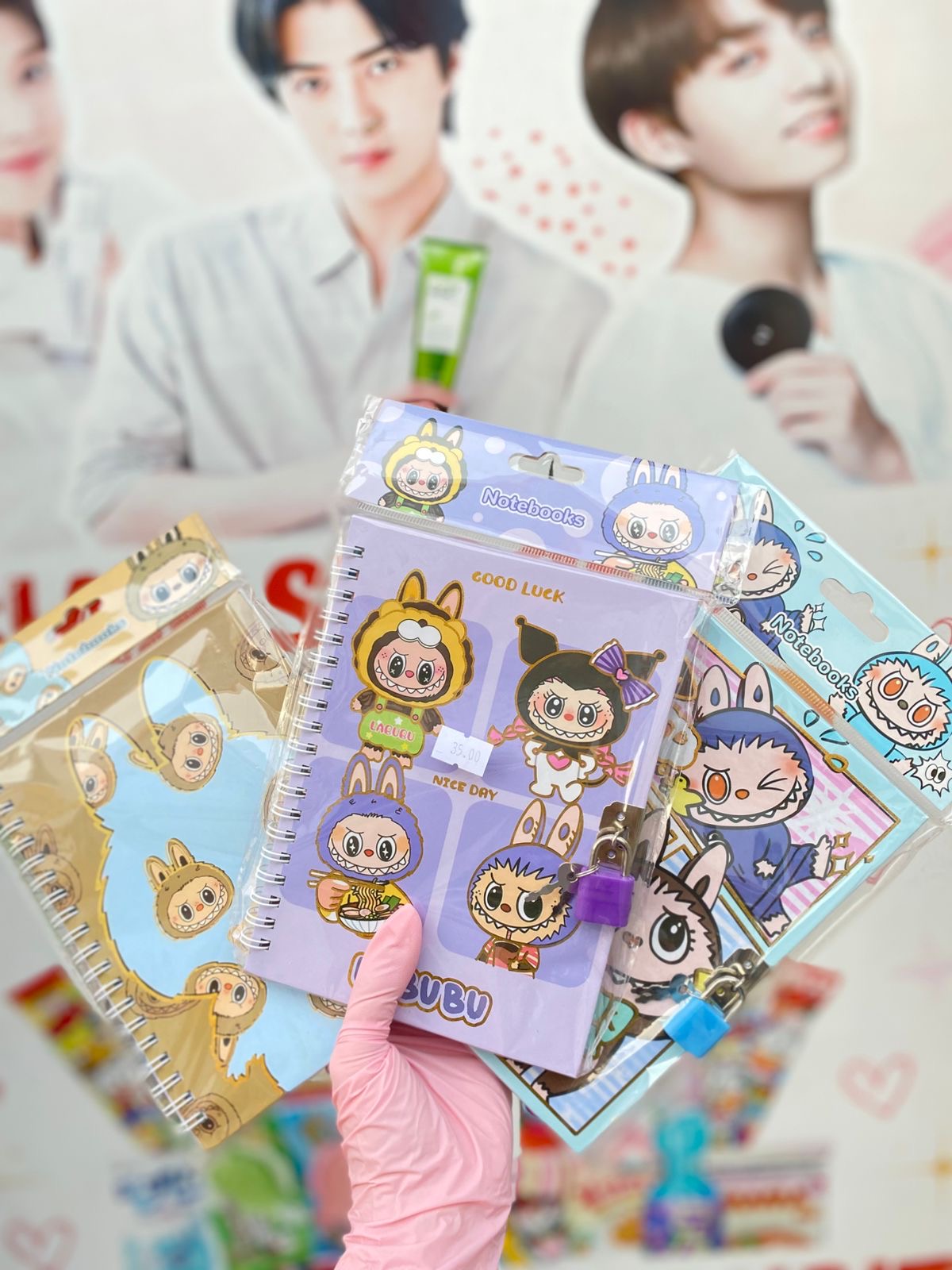 Bloc notes labubu back to school - Girlzbox