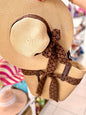 Chapeau et sac de plage tendance très chic bonne qualité - Girlzbox