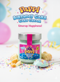 Pappi candy cargo birthday cake cream