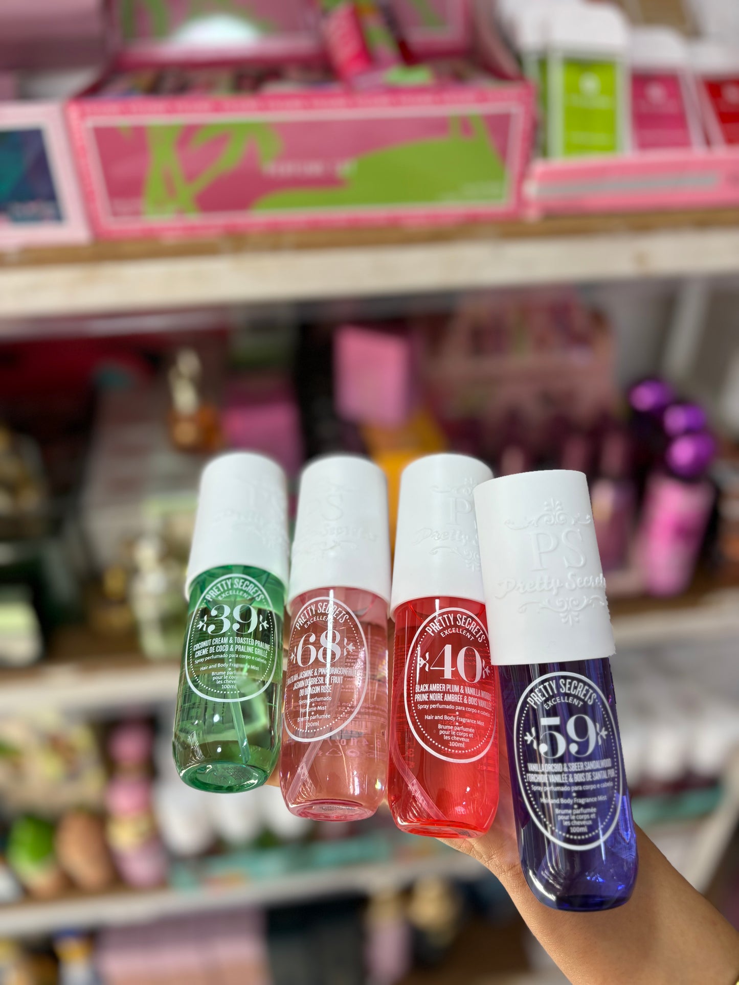 Pack x4 brume 100ml - Girlzbox
