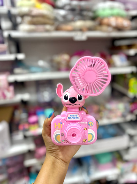 Lampe de bureau et ventilateur stitch - Girlzbox