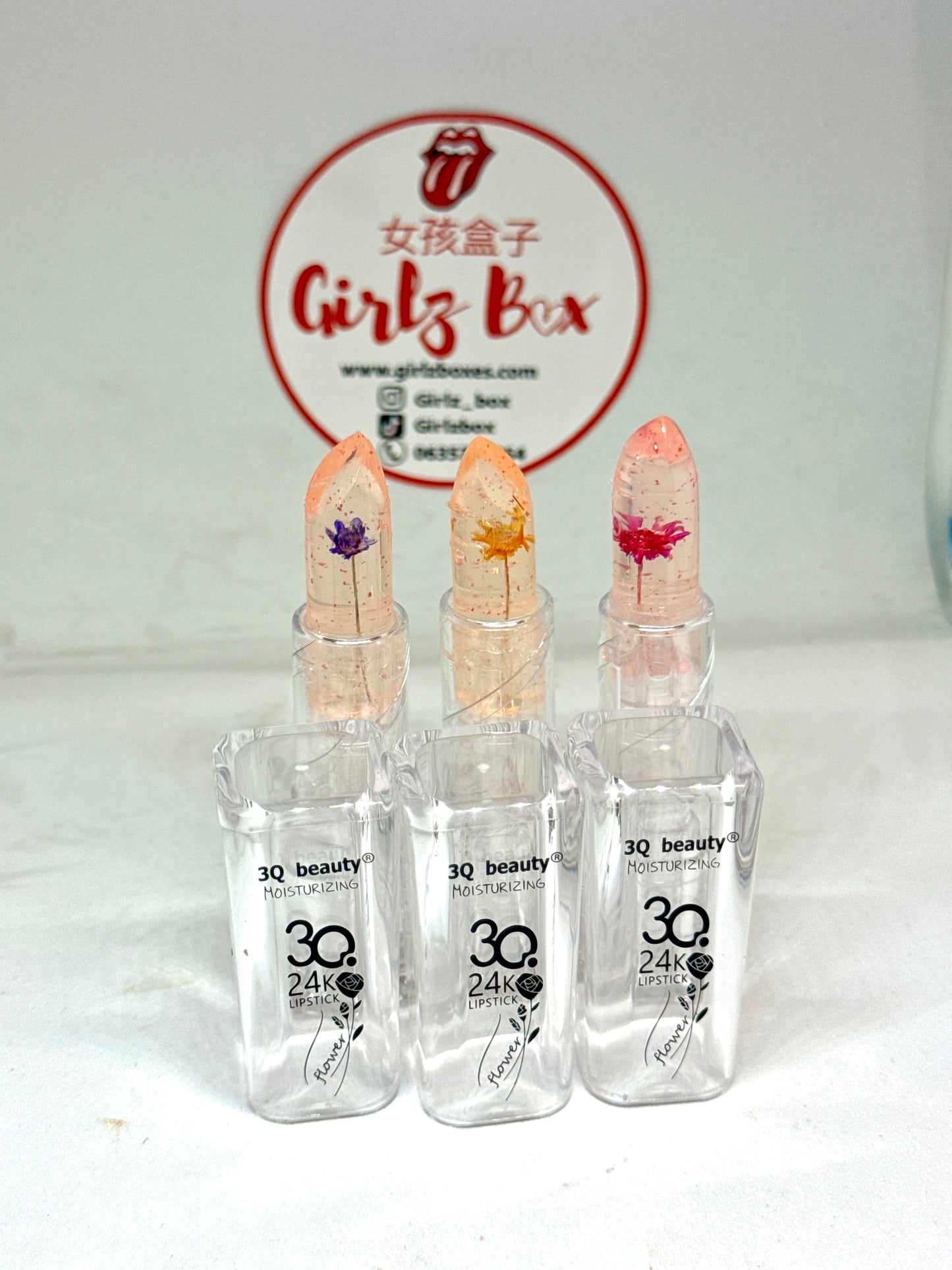 Offre gloss korean rouge à lèvres fleur 1pcs - Girlzbox