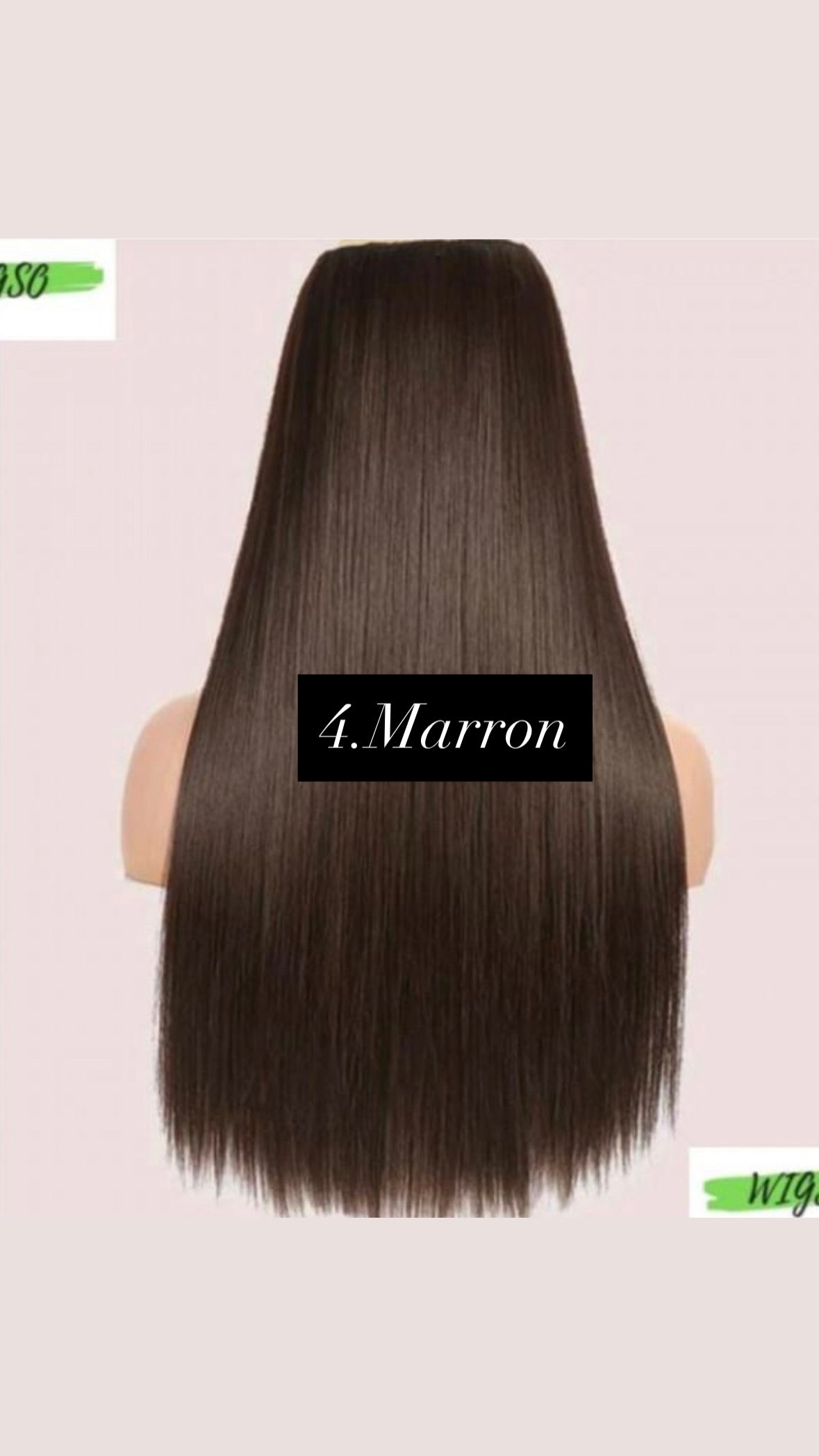 Extension pour les cheveux شكر كلبسات قابل للغسل و التصفيف - Girlzbox