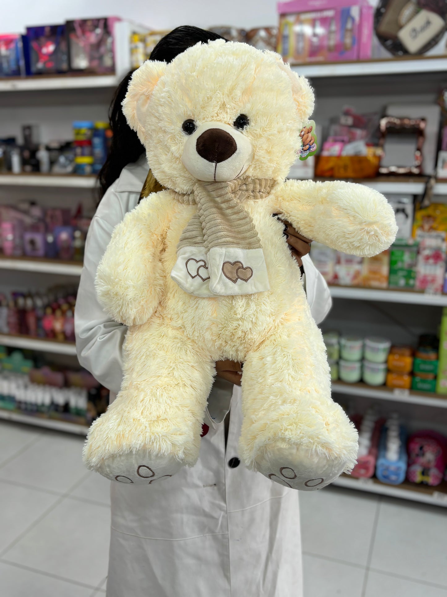 Peluche ours coeur love cute jouet- Girlzbox