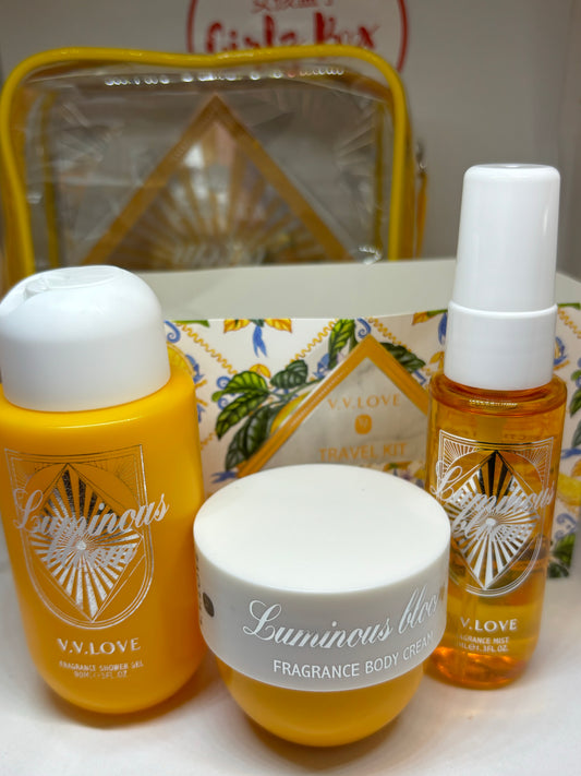 V.love luminous bloom fraiche crème hydratante brume parfumée citron mangue - Girlzbox