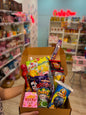 Sharing asian snacks box ramen samyang boba tea pocky candy noodels jelly jus - Girlzbox