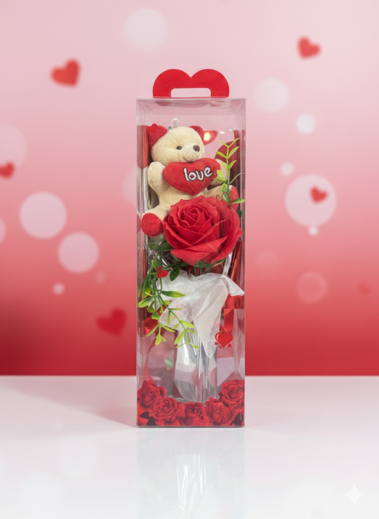 Bouquet de fleurs cadeau fin d’année - Girlzbox