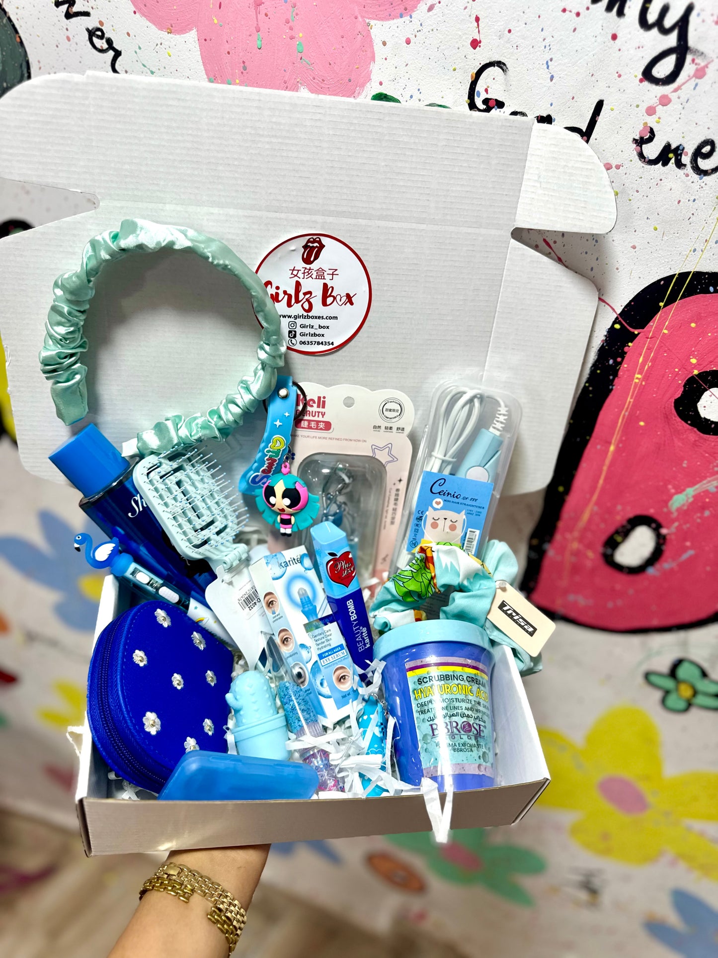 Blue summer box - girlzbox