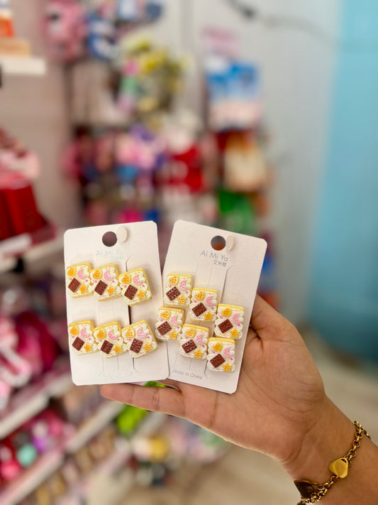 Barrette cheveux cute fruits  - Girlzbox