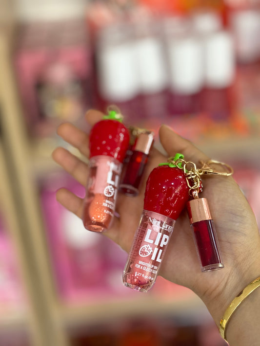Double gloss et lip tint fraise - Girlzbox