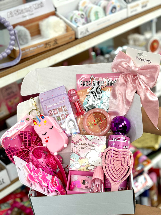 Unicorn pink gift box for girls - Girlzbox