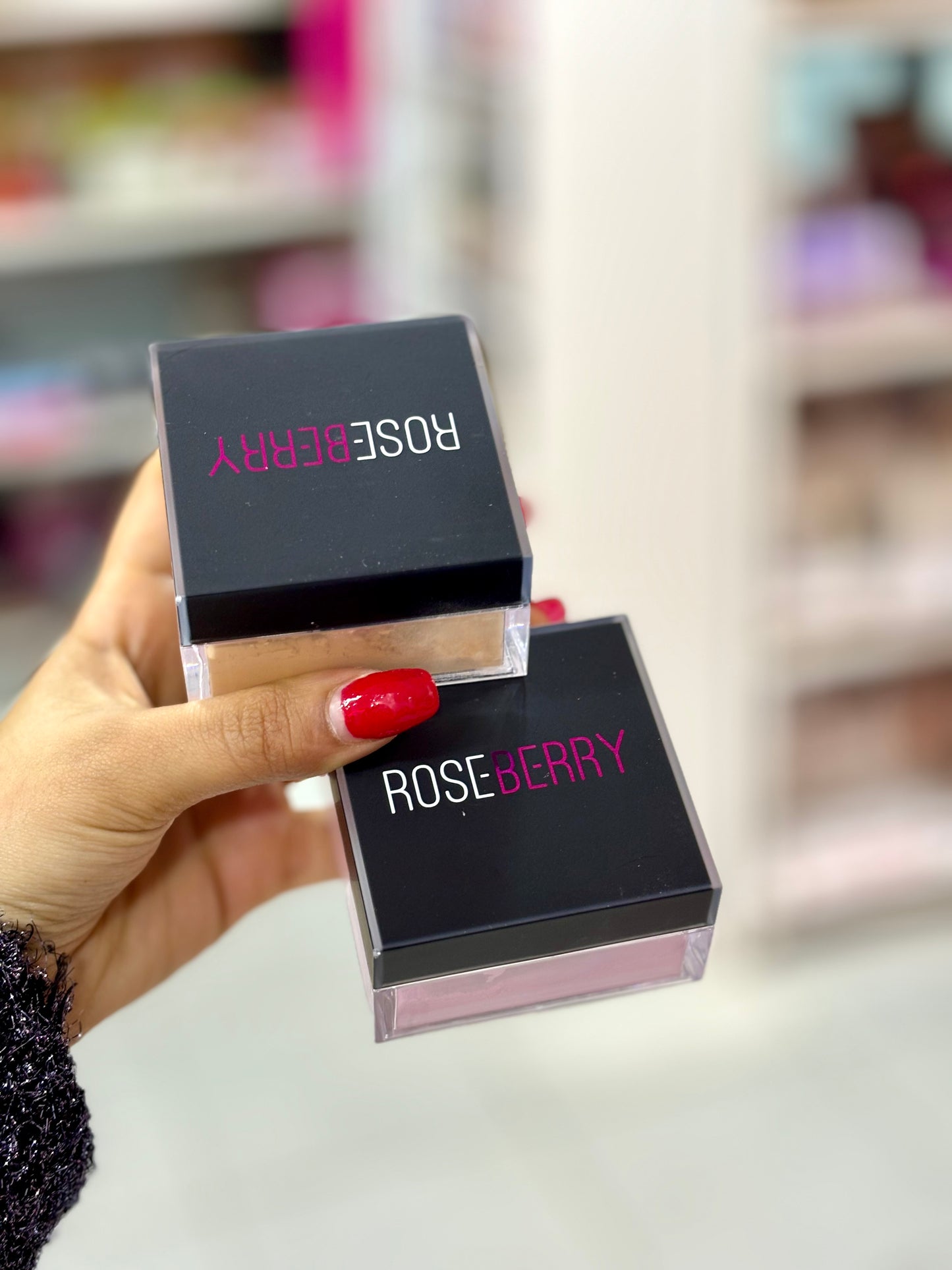 Grand Loose baking & setting powder poudre libre rose berry - Girlzbox
