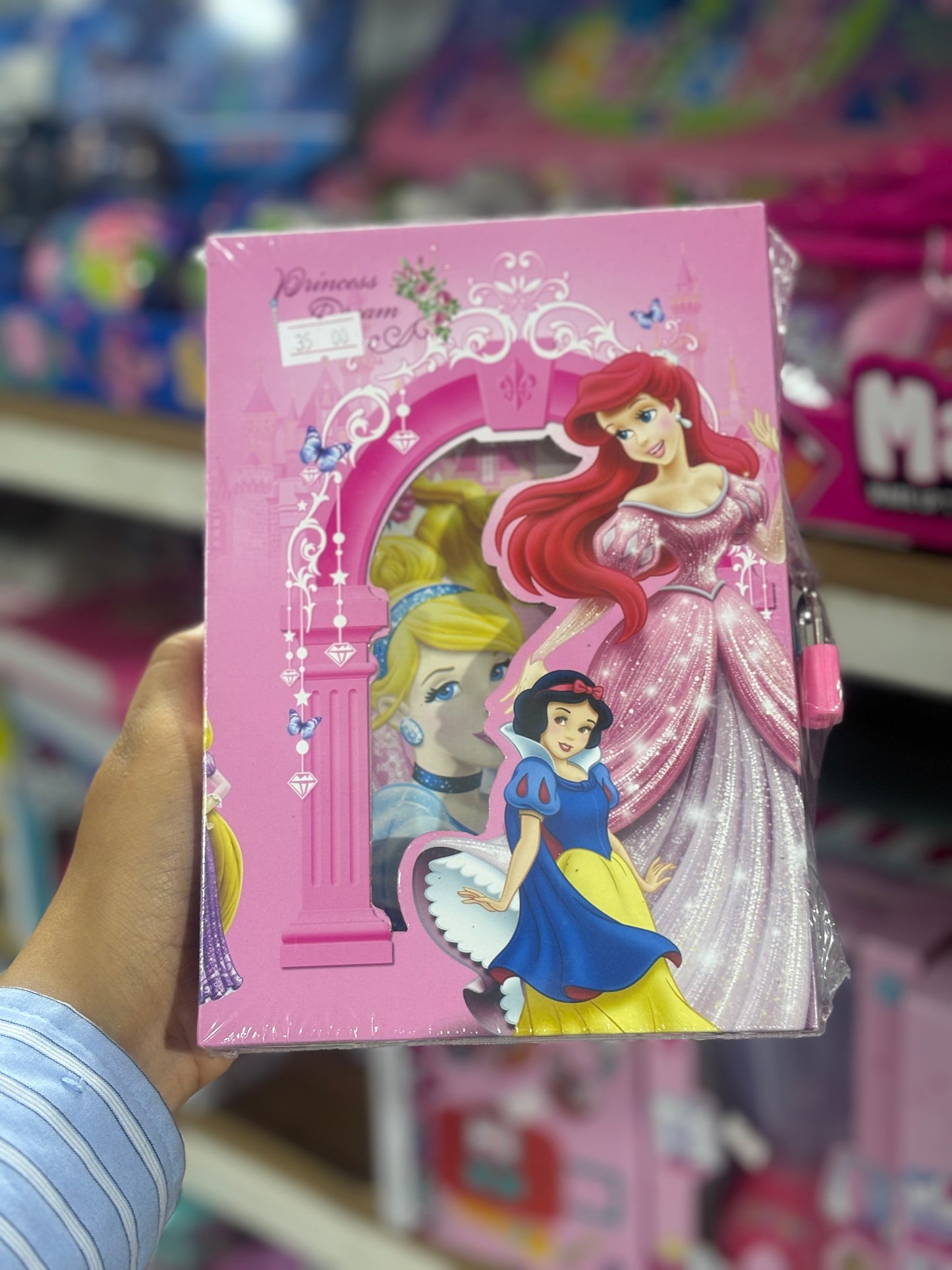 Grand bloc notes secret avec clé 🔐 back to school