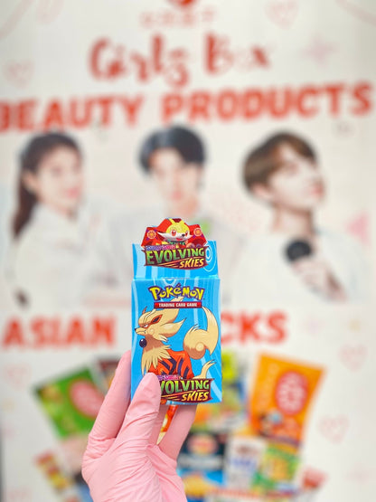 Pack cartes pokemon couleur aléatoire jouet - Girlzbox