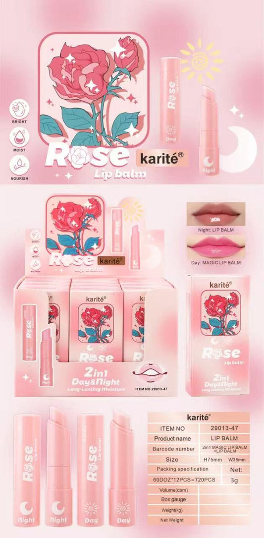 X2 soin à lèvres jour et nuit couleur rose naturel effet lèvres - Girlzbox