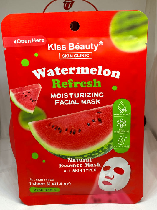 Masque watermelon refresh moisturizing skin mask - Girlzbox