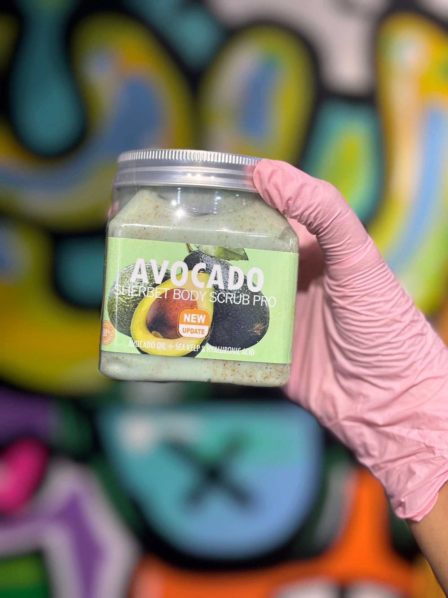 Gommage corporel avocat scrub - Girlzbox