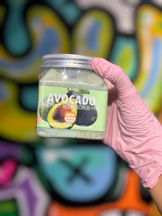 Gommage corporel avocat scrub - Girlzbox