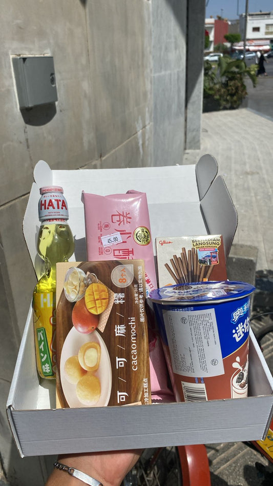 Korean snacks pocky hata oreo mochi - girlzbox