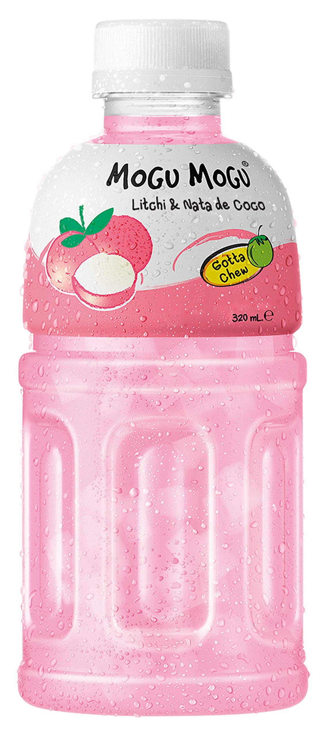 MOGU MOGU  flavored drink with nata de coco 320ML - Girlz box