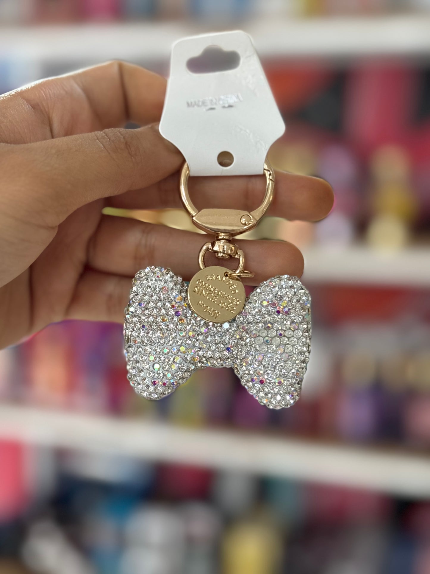 Porte clé acier très cute -Girlzbox