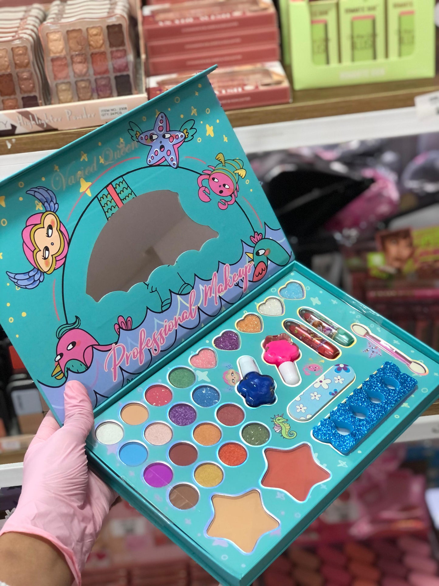 Palette blush fards à paupières maquillage fards à joue jouet - Girlzbox