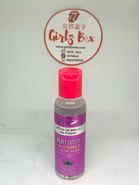 Serum cheveux keratin aloe vera  - Girlzbox