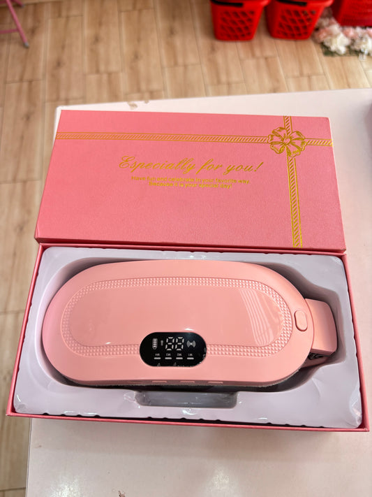 Ceinture Chauffante pour Règles Douloureuses – Massage Relaxant et Chaleur Apaisante