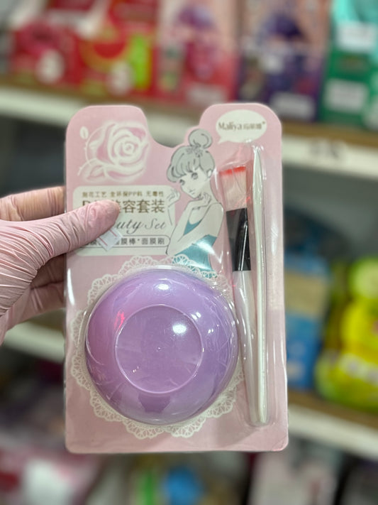 Pinceaux et bol pour les masques - Girlzbox