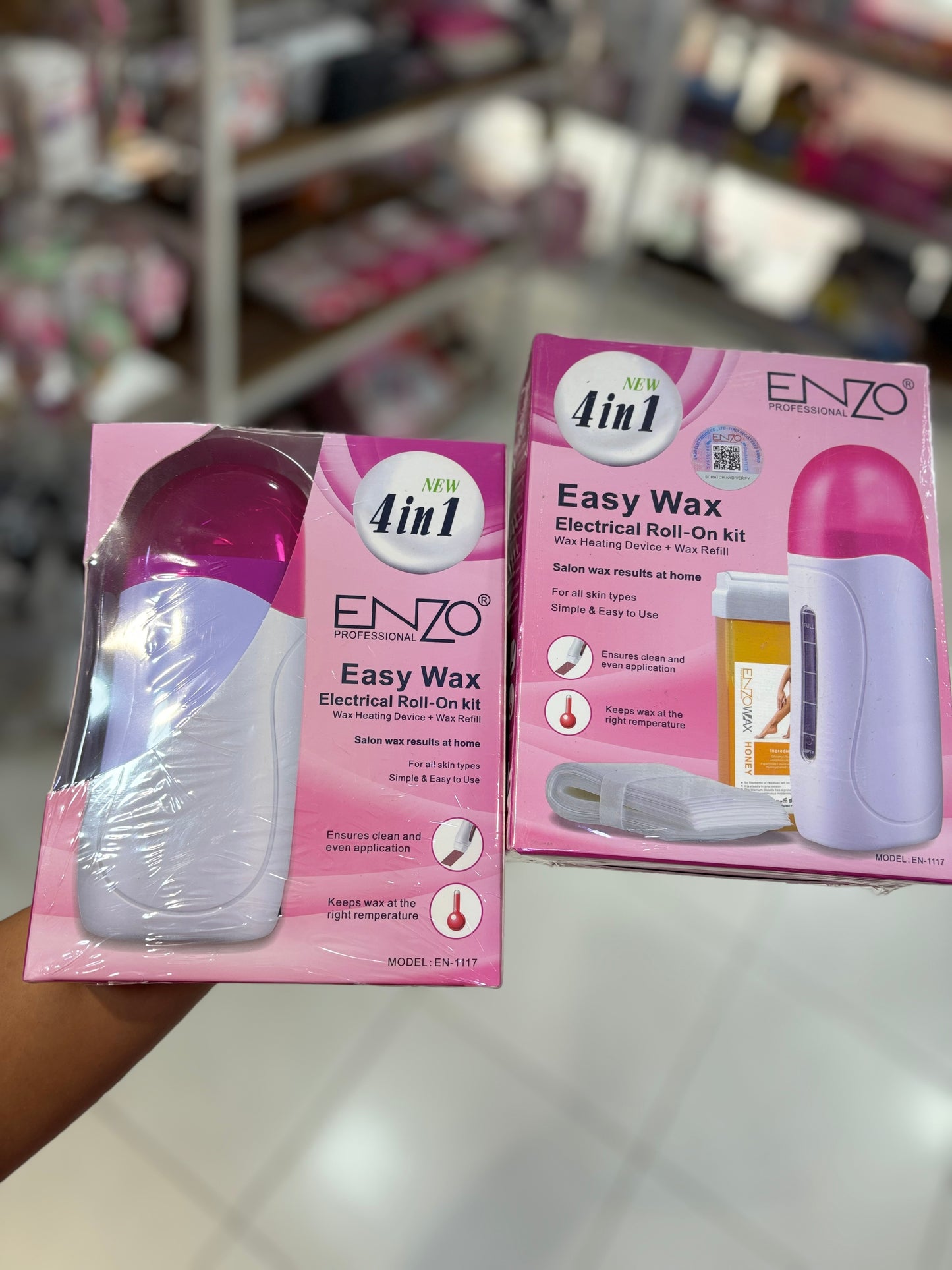 Enzo pack epilation tout en 1 réutilisable - Girlzbox