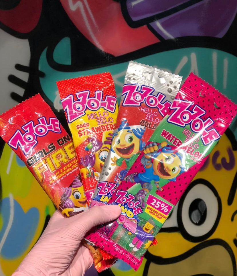 Zozole sour candy sticks - girlzbox