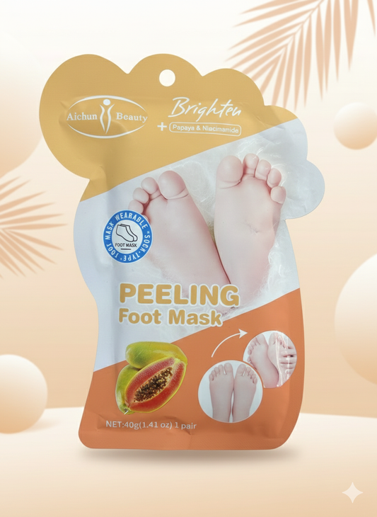 Masque peeling pour les pieds à la papaye يقشر الرجلين- Girlzbox