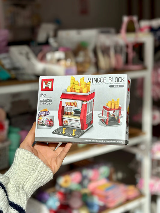 Miggle block fries shop jouet toys - Girlzbox