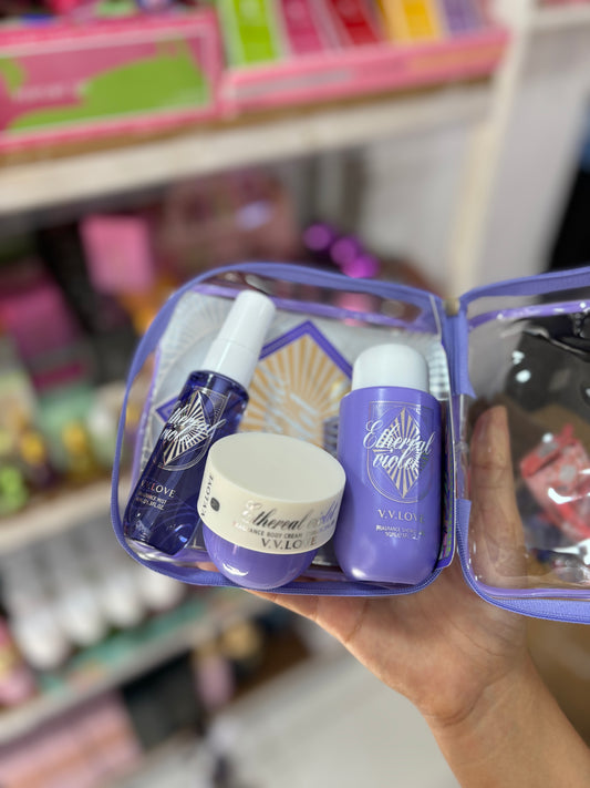 Pack x3 brume crème et gel douche - Girlzbox