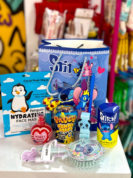 Stitch sachet cadeau rempli accessoires parfum bonbon -Girlzbox