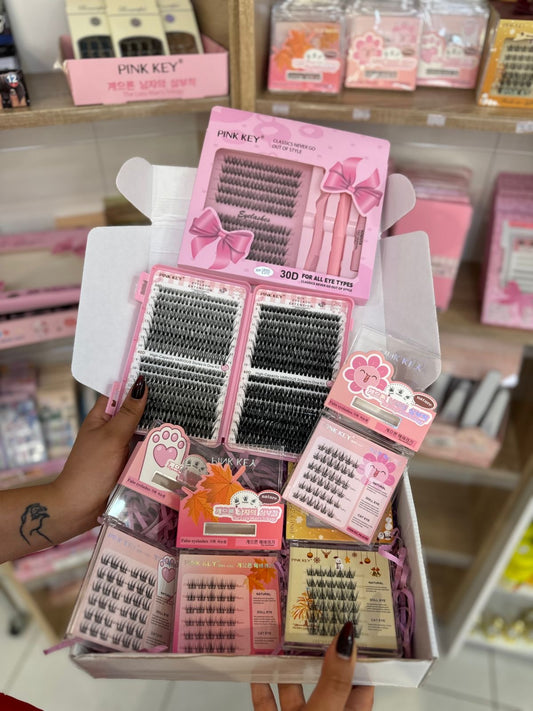Pack complet faux cils tous les types - Girlzbox