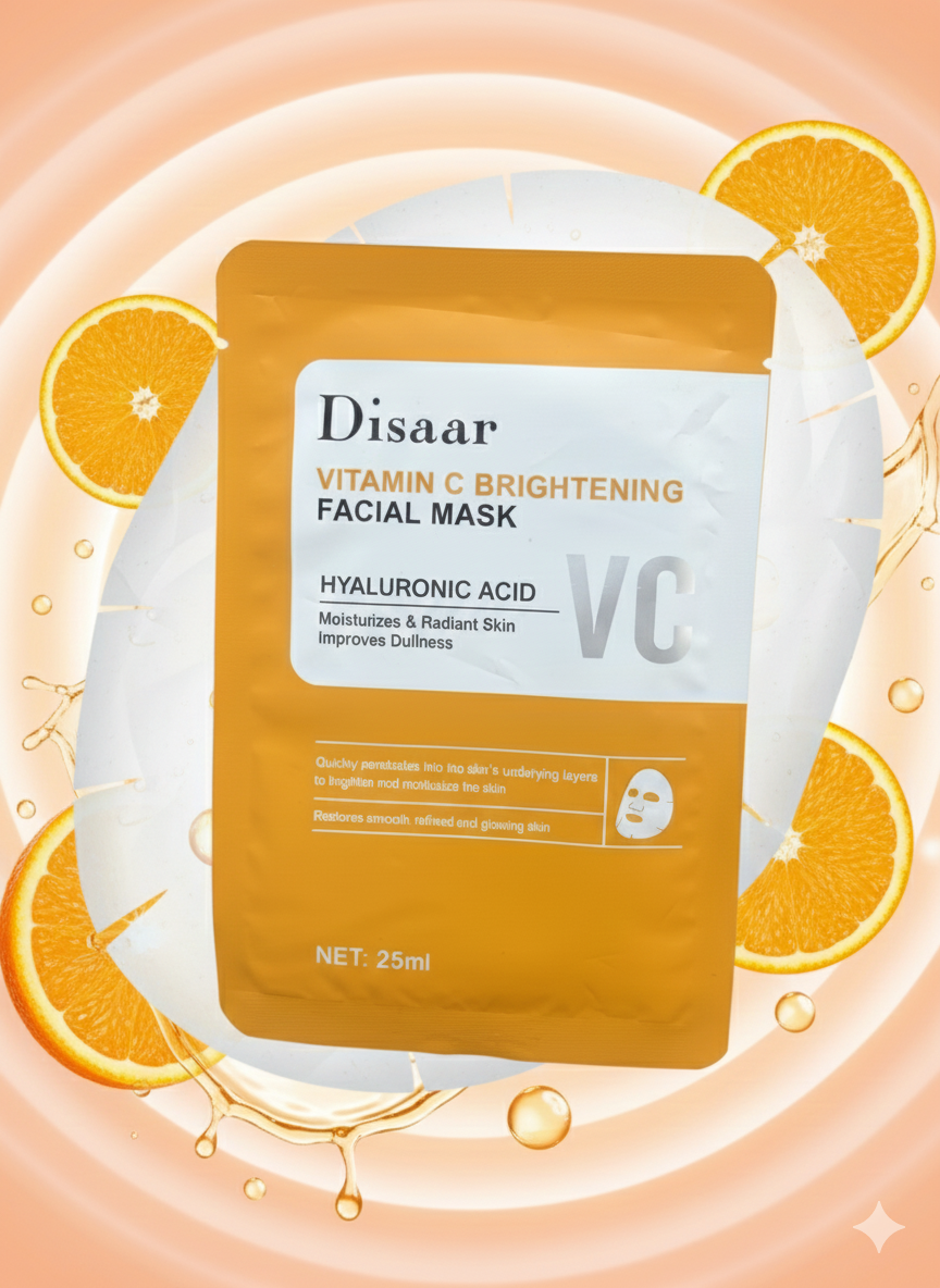 Masque pour le visage vitamin c éclaircissant - Girlzbox