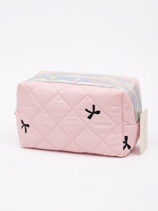 Grande trousse rangement pinterest noeud 🎀 couleur aléatoire - Girlzbo