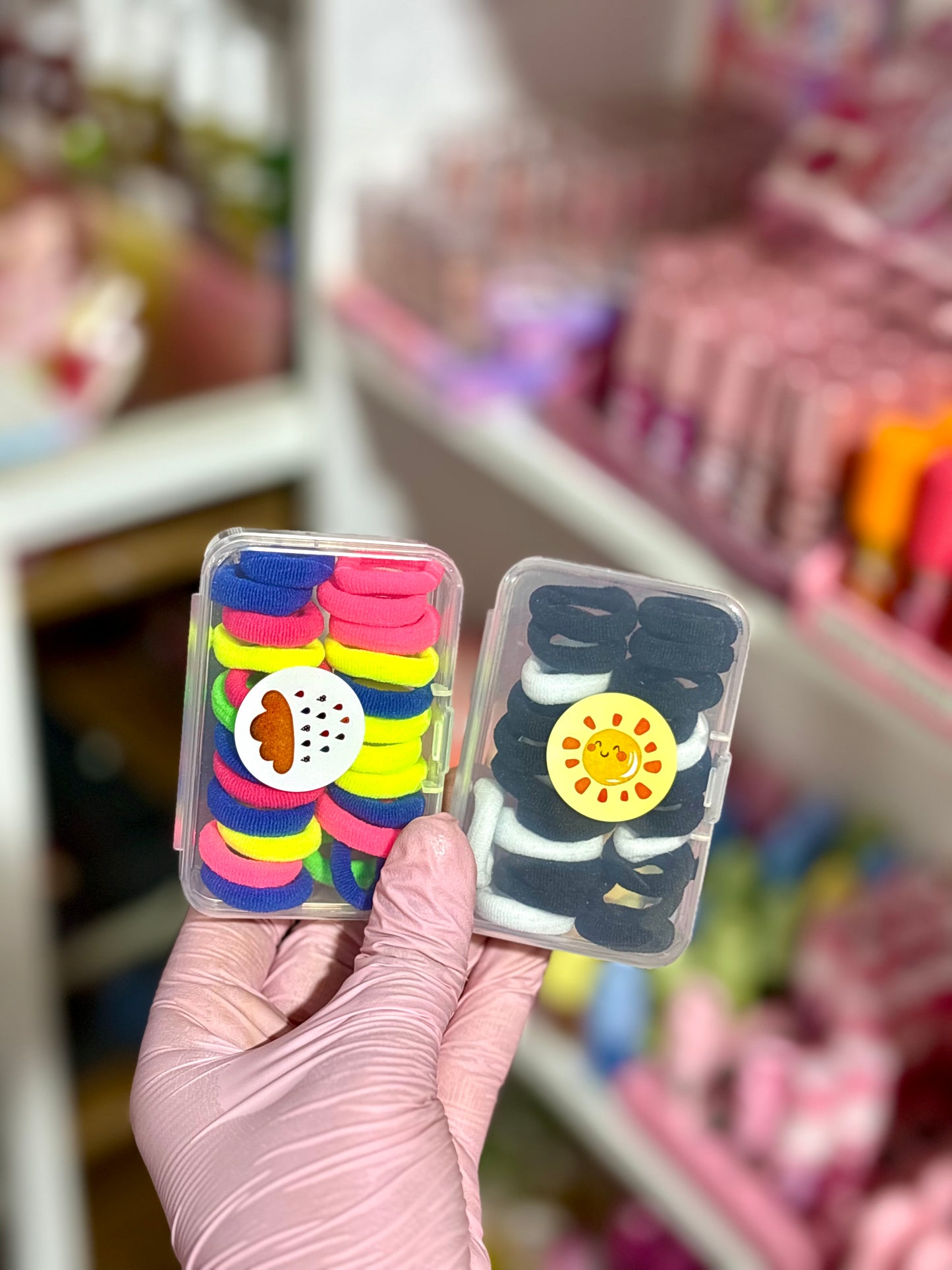 Pack Elastique cheveux couleur aléatoire - Girlzbox