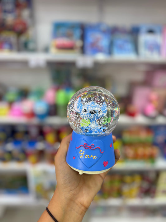 Boule de neige stitch decor كرة التلج حجم كبير - Girlzbox