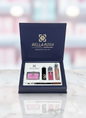 Pack bellarosa cadeau avec sachet maquillage palette fards à joue gloss rouge à lèvre crayon - Girlzbox