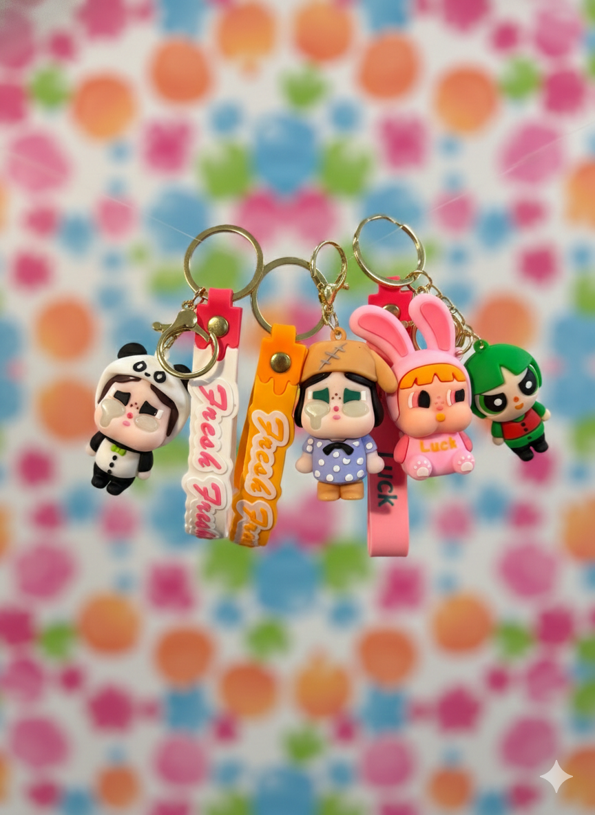 Porte clé crying again baby- Girlzbox