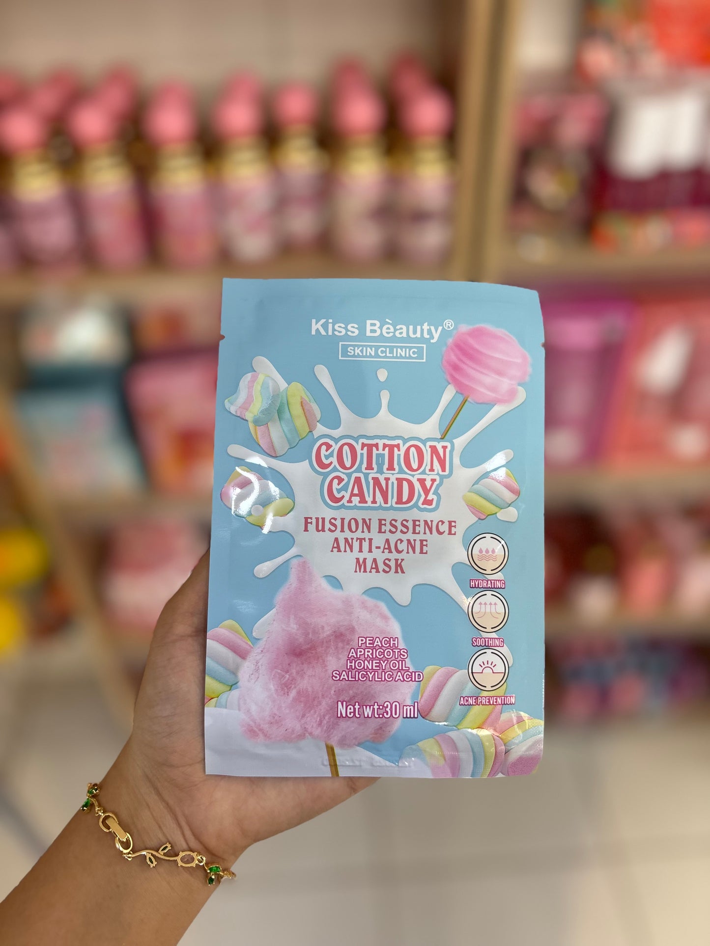 Cotton candy anti acne firm mask masque pour le visage - Girlzbox