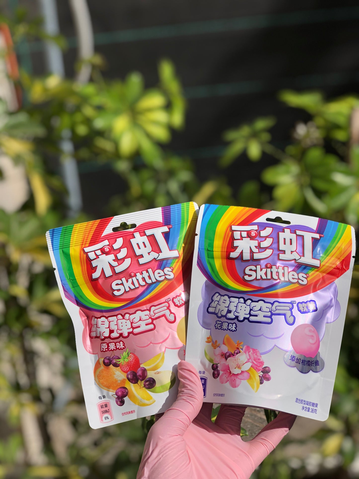 Asian skittles gummies fruits